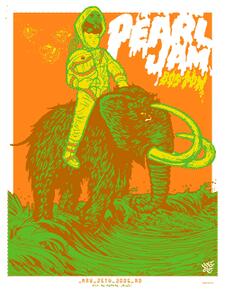  Pearl Jam 2006-05-09 Toronto Canada Ames Bros SE 17x24 (Kool  Aid) Poster: Posters & Prints